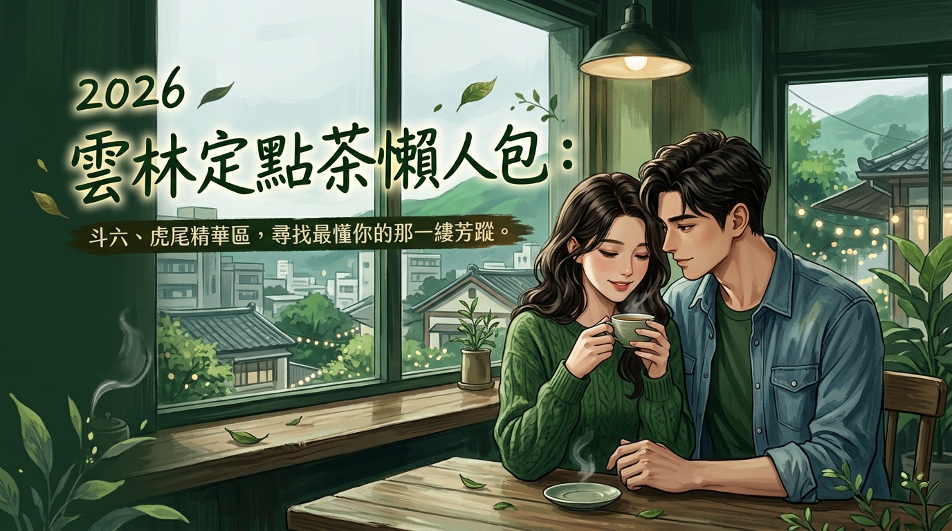 2026雲林定點茶懶人包:斗六、虎尾精華區,尋找最懂你的那一縷芳蹤。