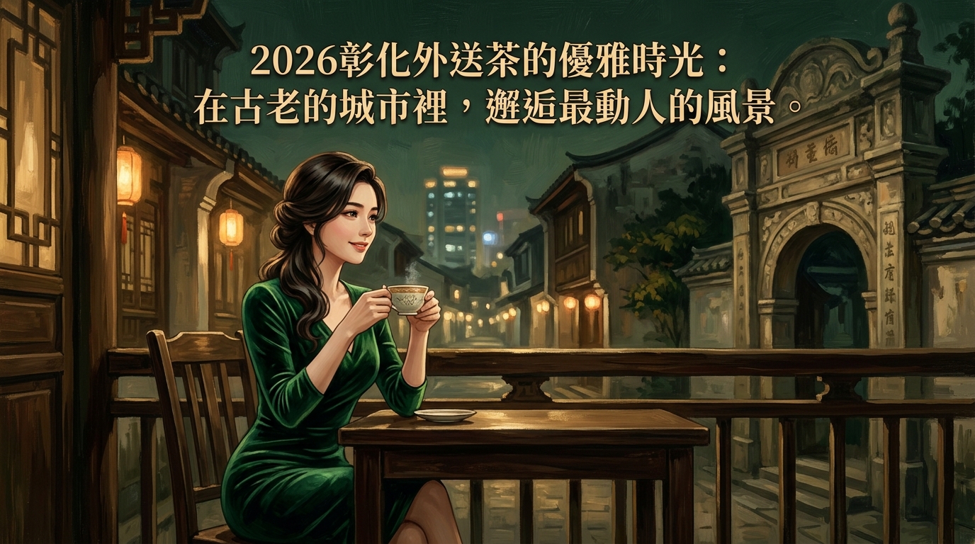 2026彰化外送茶的優雅時光:在古老的城市裡,邂逅最動人的風景。