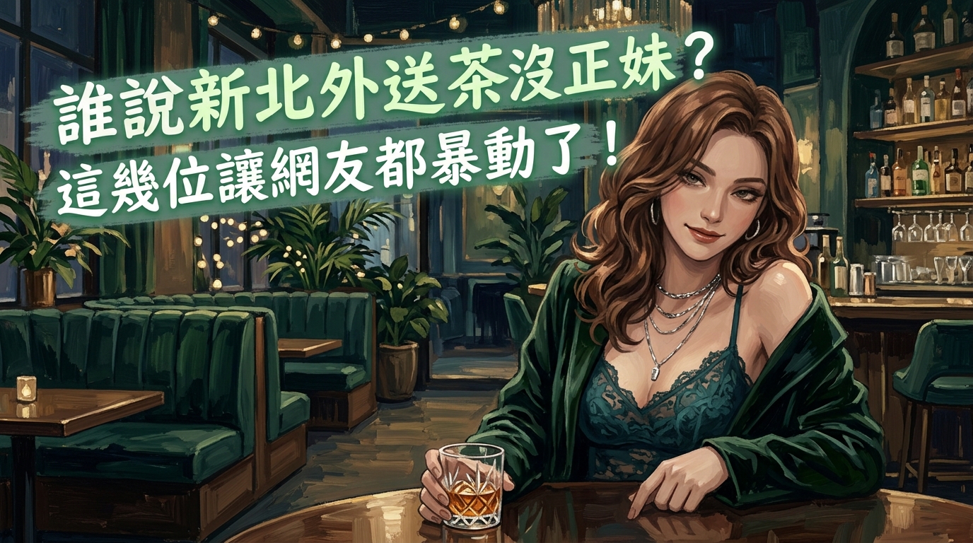 誰說新北外送茶沒正妹?這幾位讓網友都暴動了!