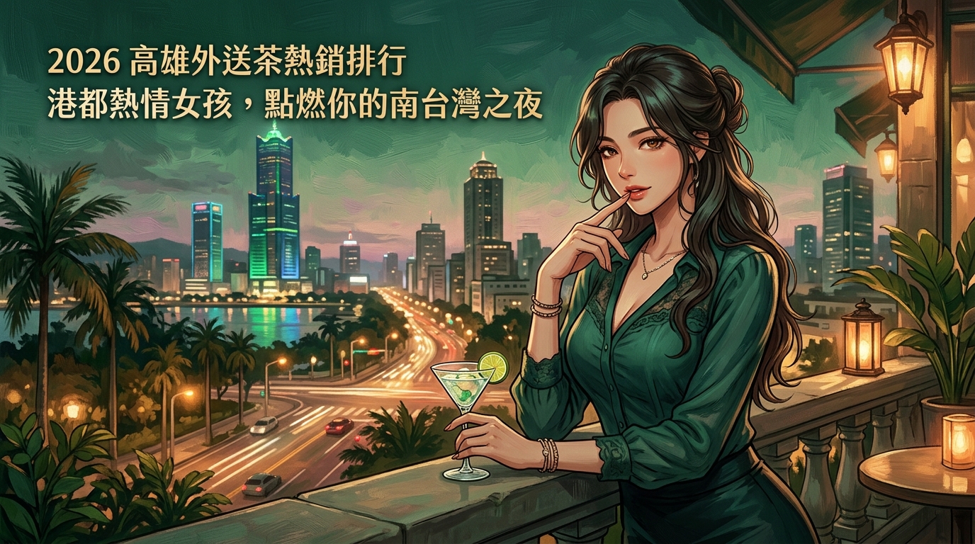 2026高雄外送茶熱銷排行:港都熱情女孩,點燃你的南台灣之夜。
