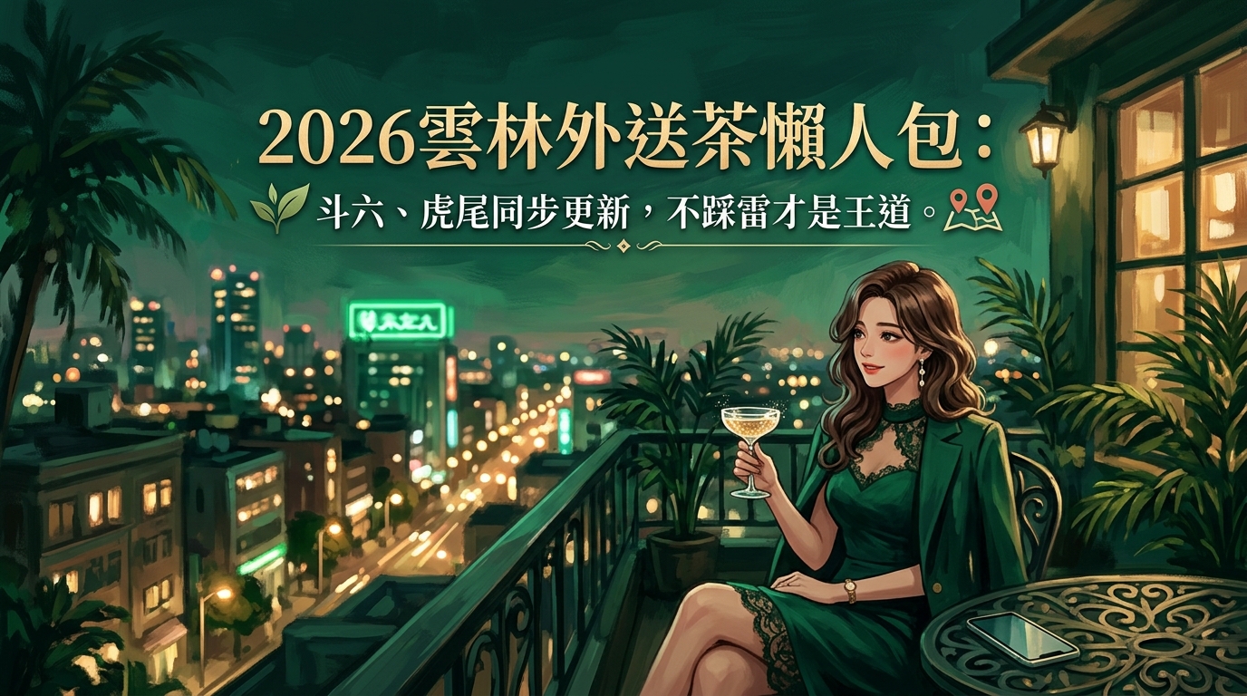 2026雲林外送茶懶人包:斗六、虎尾同步更新,不踩雷才是王道。