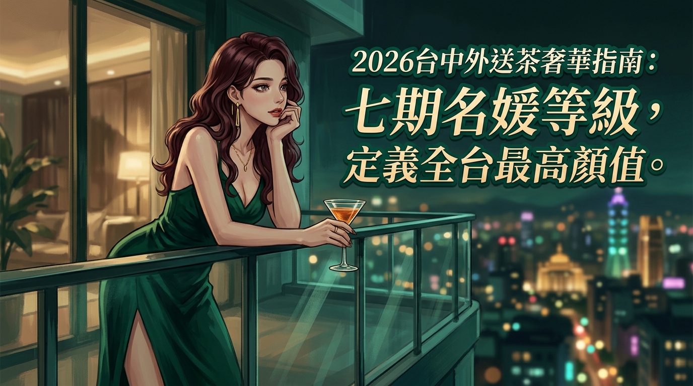 2026台中外送茶奢華指南:七期名媛等級,定義全台最高顏值。
