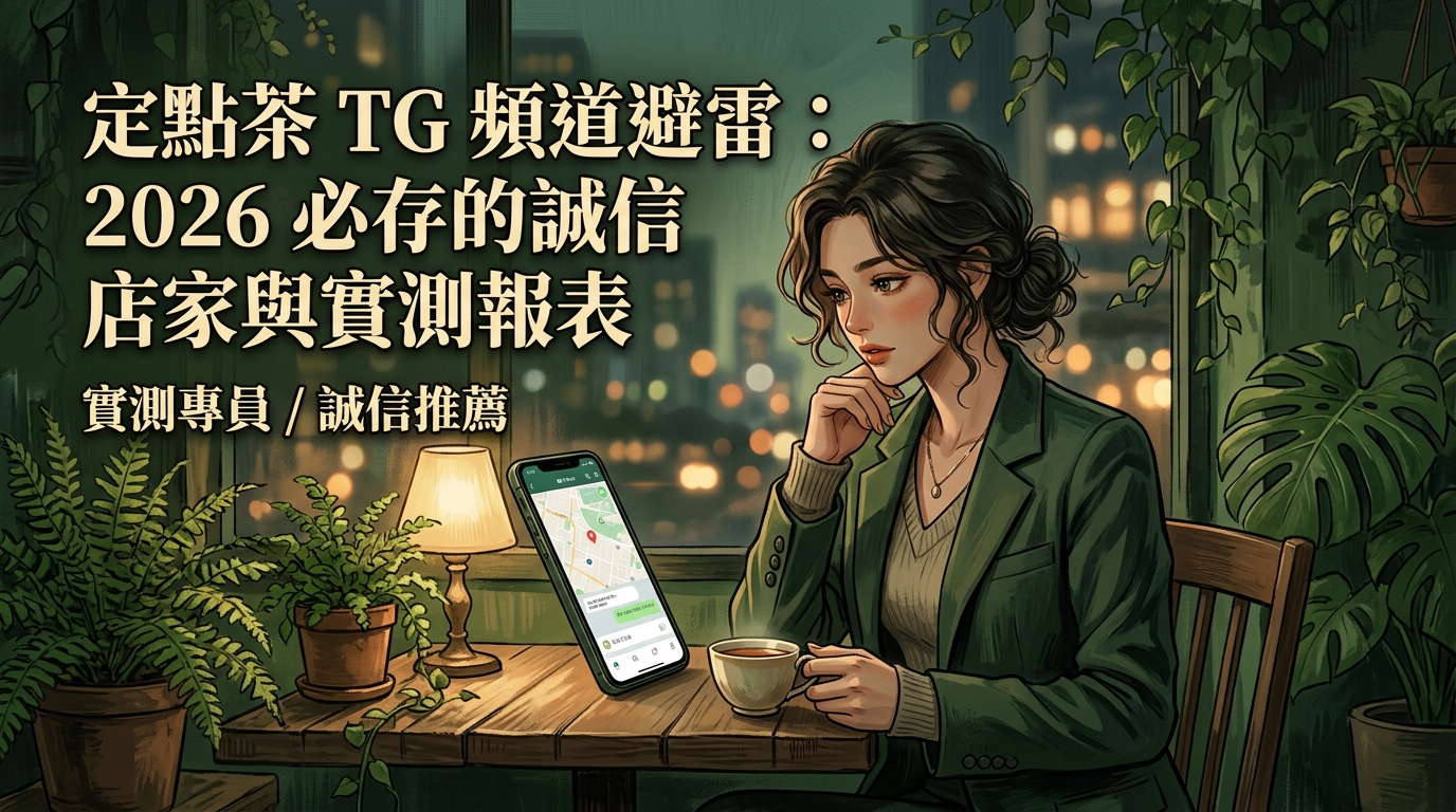 定點茶 TG 頻道避雷:2026 必存的誠信店家與實測報表。