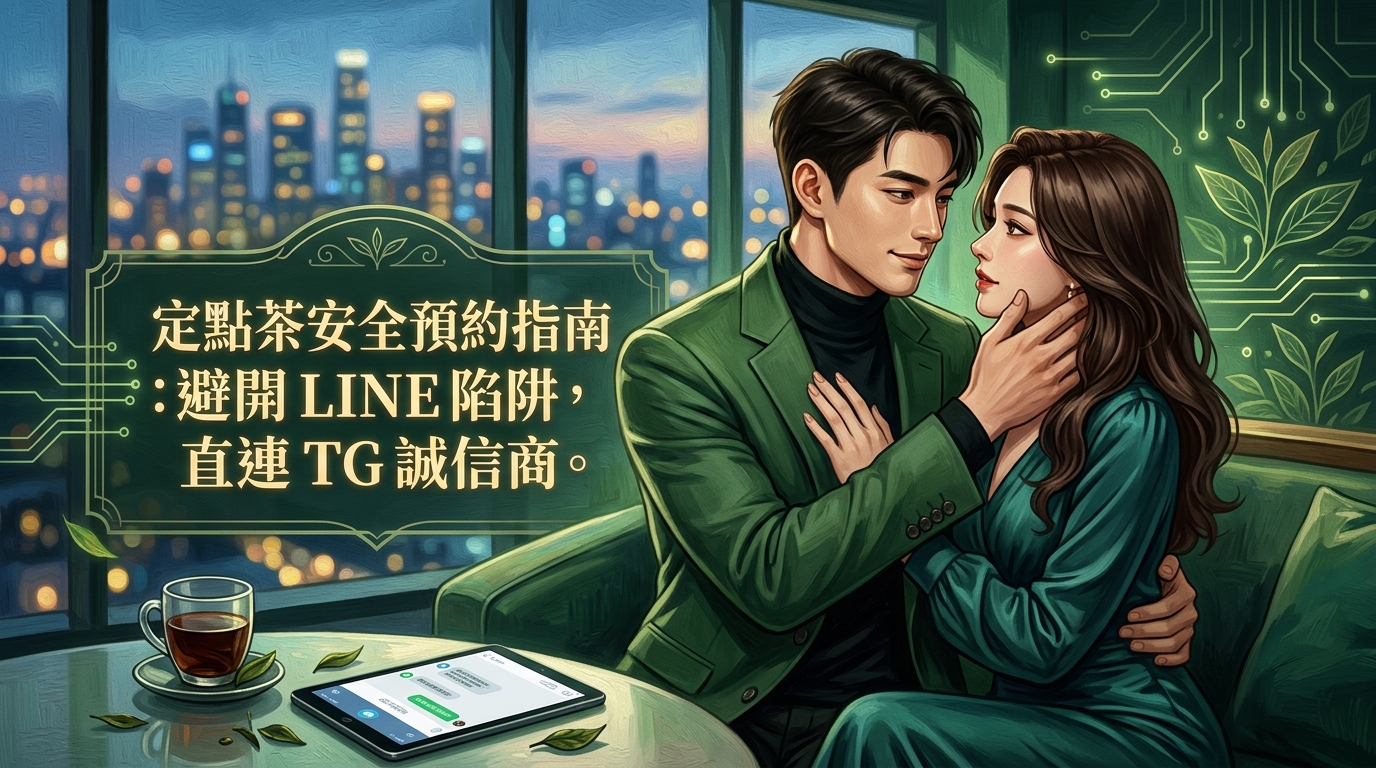 定點茶安全預約指南:避開 LINE 陷阱,直連 TG 誠信商。