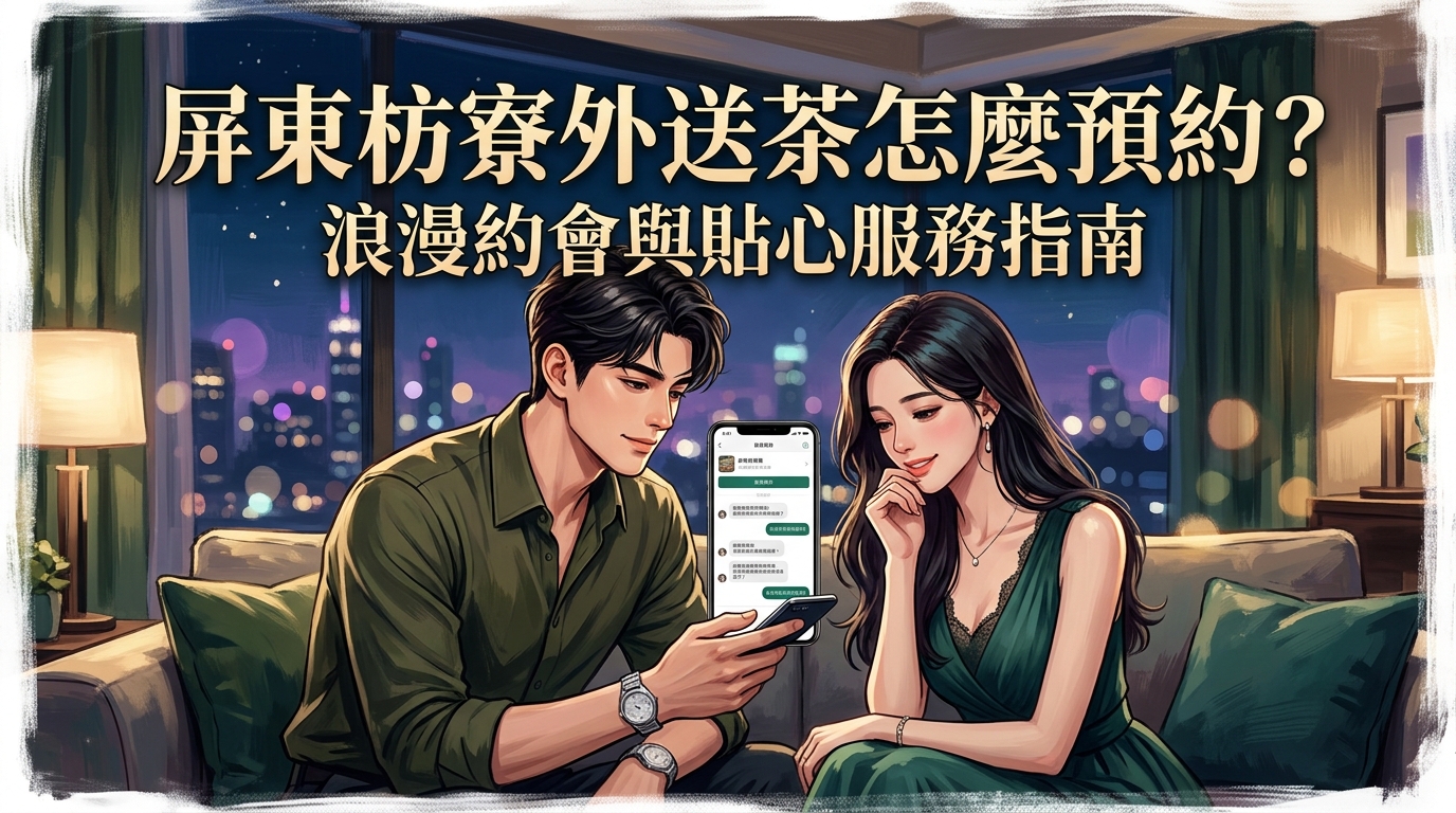 屏東枋寮外送茶怎麼預約?
