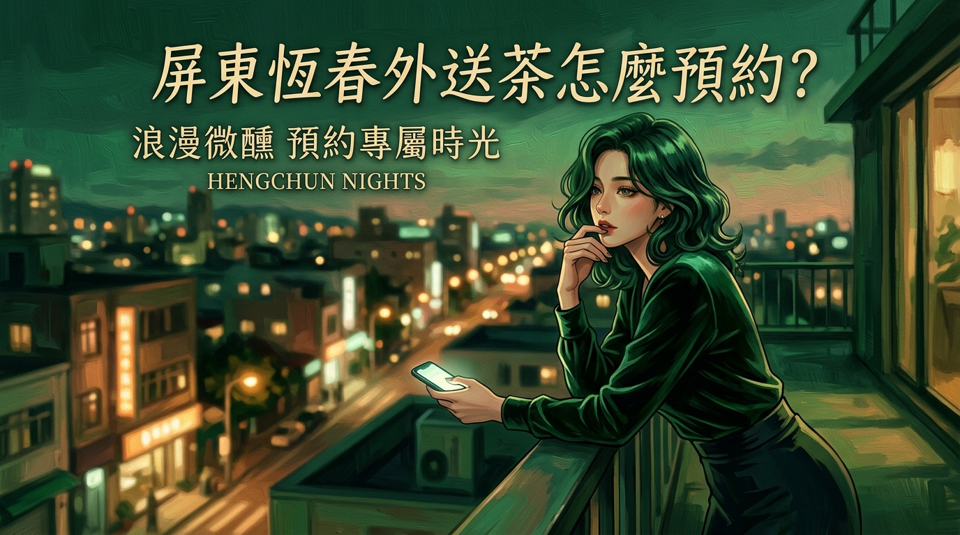 屏東恆春外送茶怎麼預約?