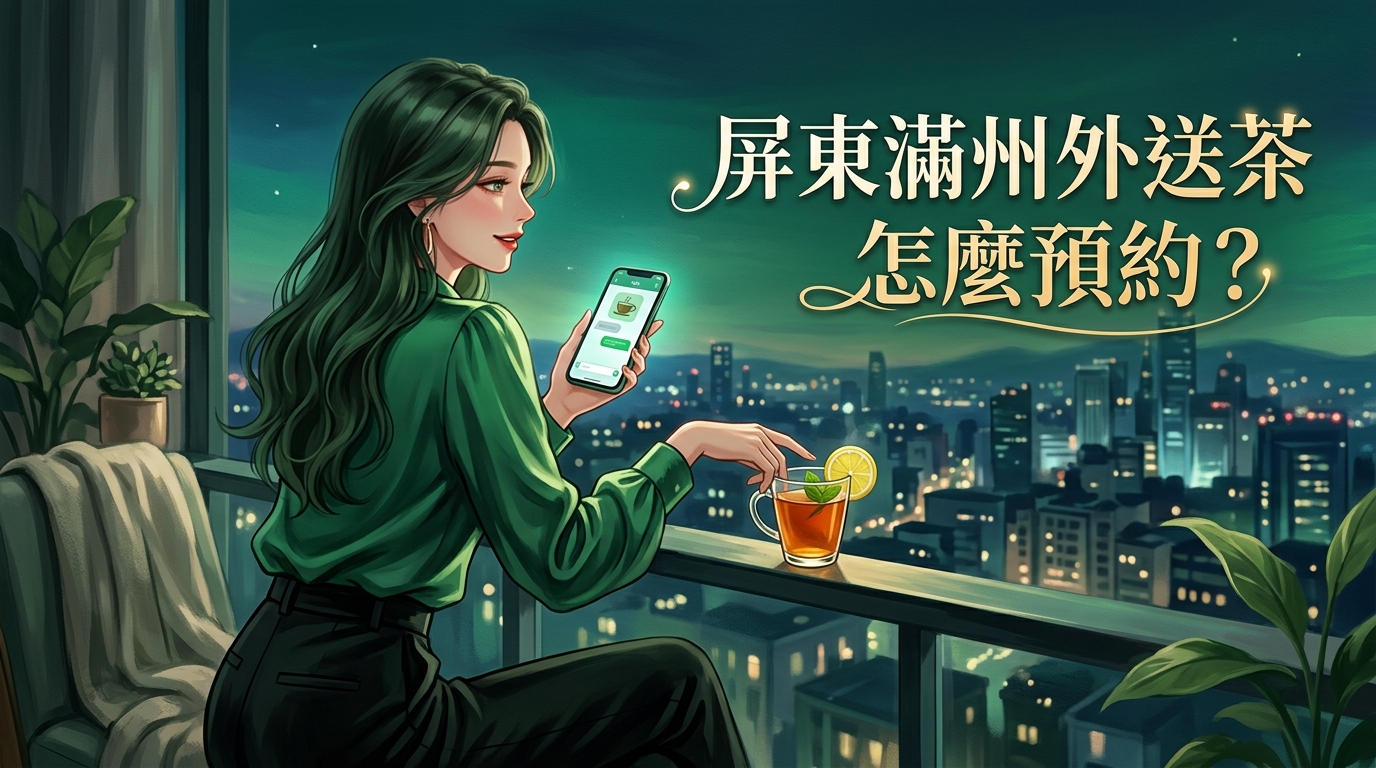 屏東滿州外送茶怎麼預約?