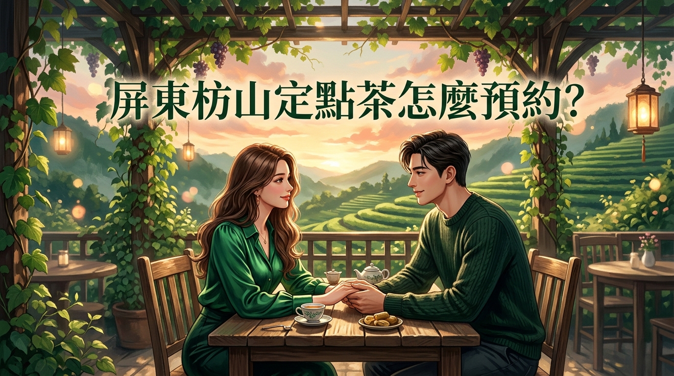 屏東枋山定點茶怎麼預約?