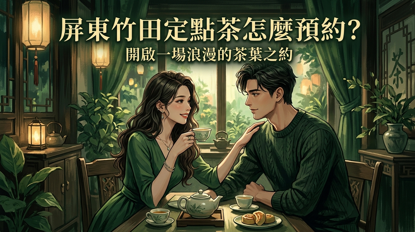屏東竹田定點茶怎麼預約?