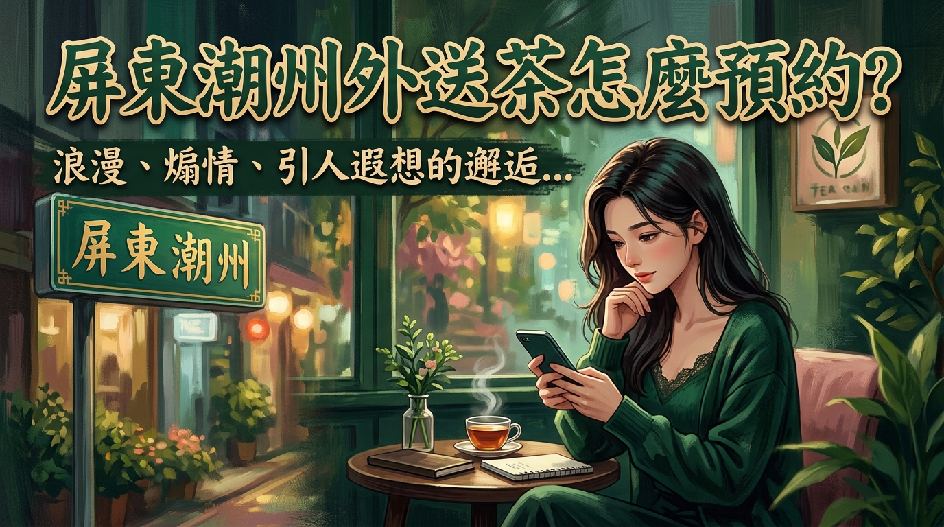 屏東潮州外送茶怎麼預約?