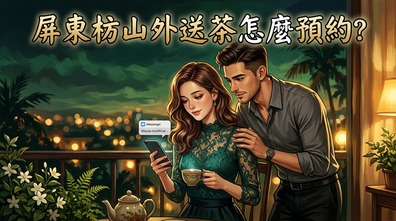 屏東枋山外送茶怎麼預約?