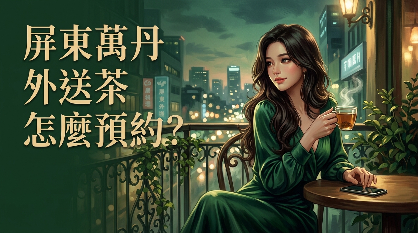 屏東萬丹外送茶怎麼預約?