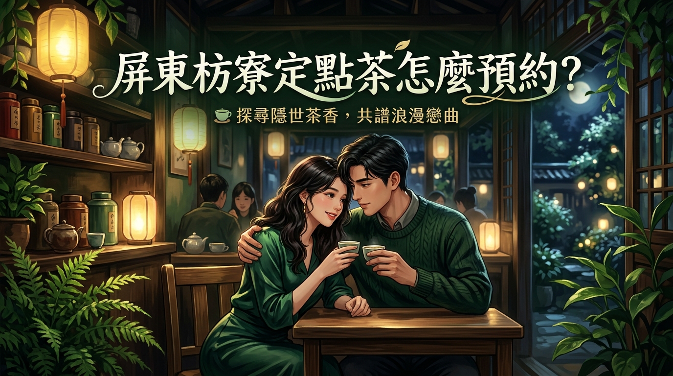 屏東枋寮定點茶怎麼預約?