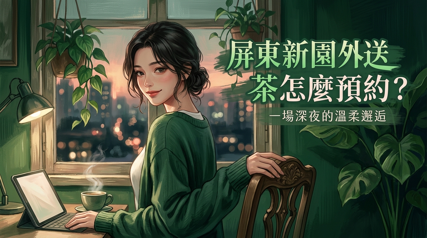 屏東新園外送茶怎麼預約?