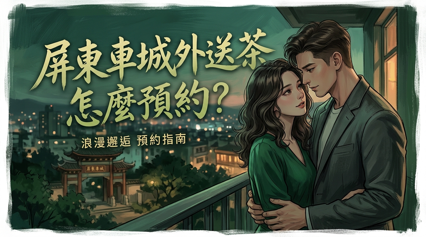 屏東車城外送茶怎麼預約?