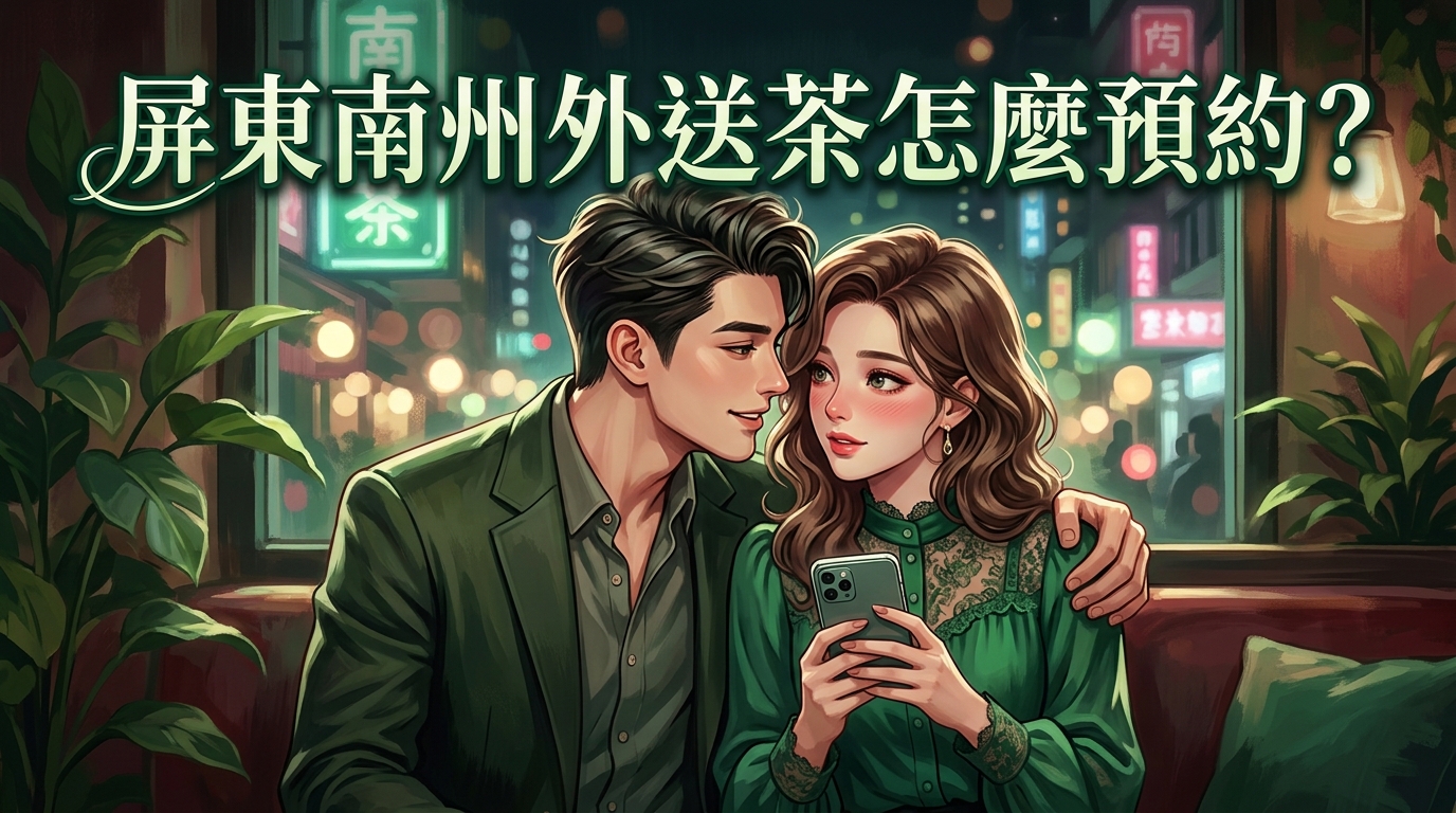 屏東南州外送茶怎麼預約?