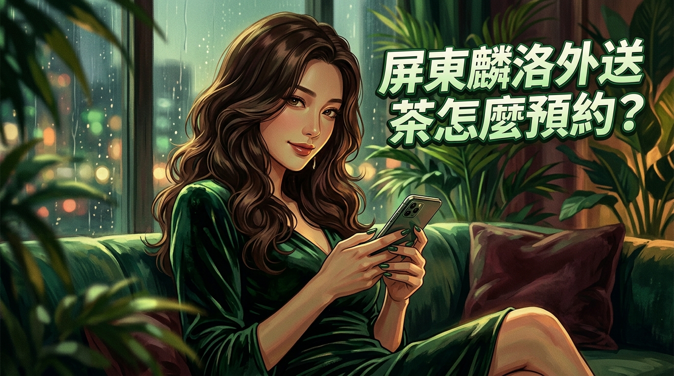 屏東麟洛外送茶怎麼預約?