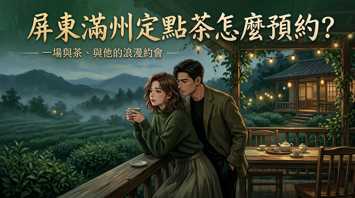 屏東滿州定點茶怎麼預約?
