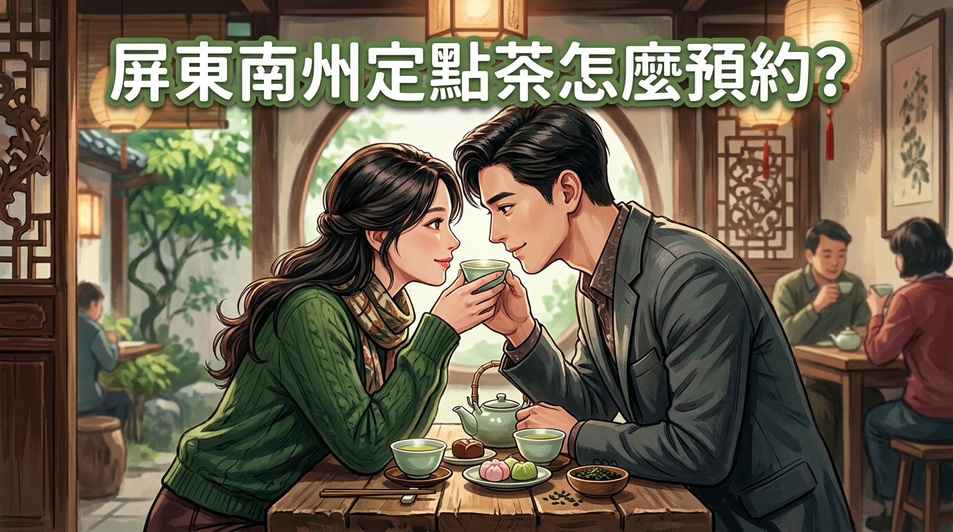 屏東南州定點茶怎麼預約?