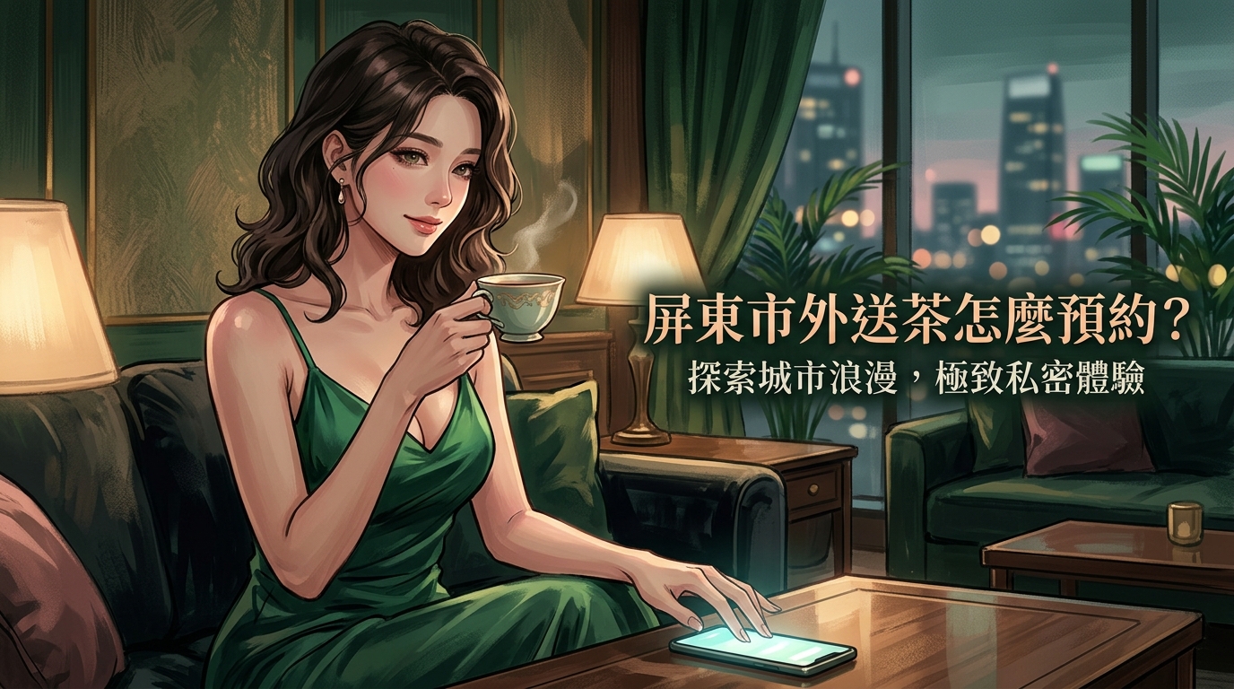 屏東市外送茶怎麼預約?