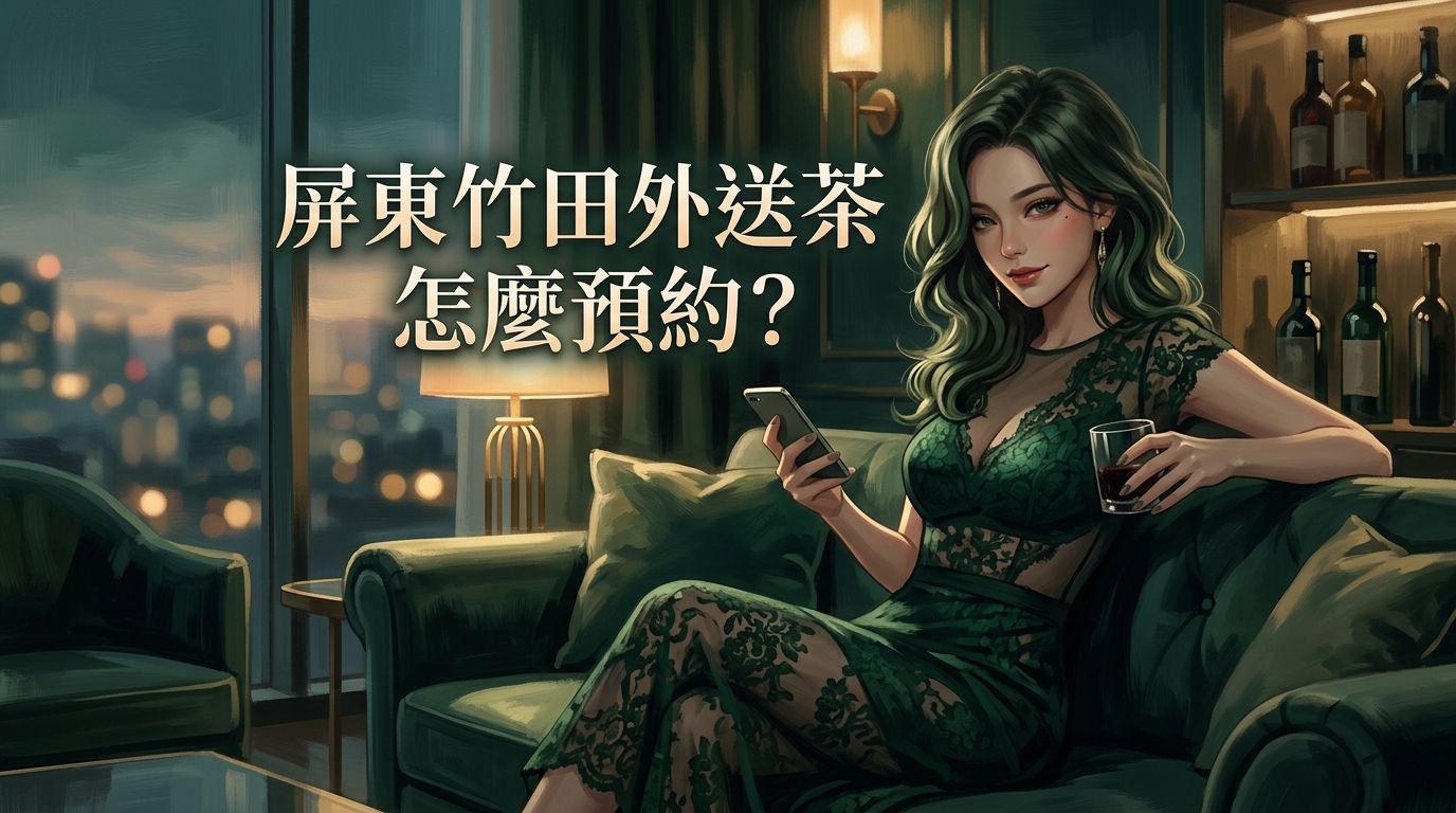 屏東竹田外送茶怎麼預約?
