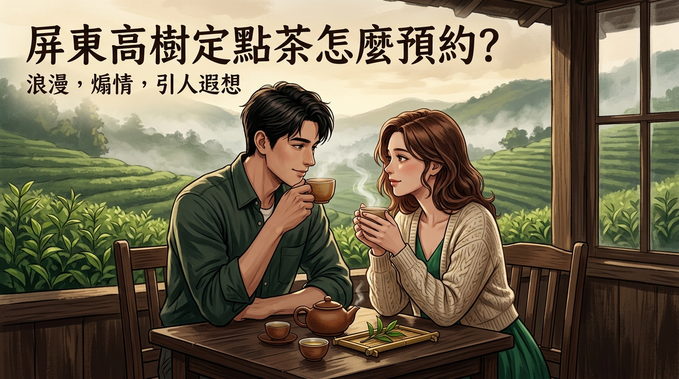 屏東高樹定點茶怎麼預約?
