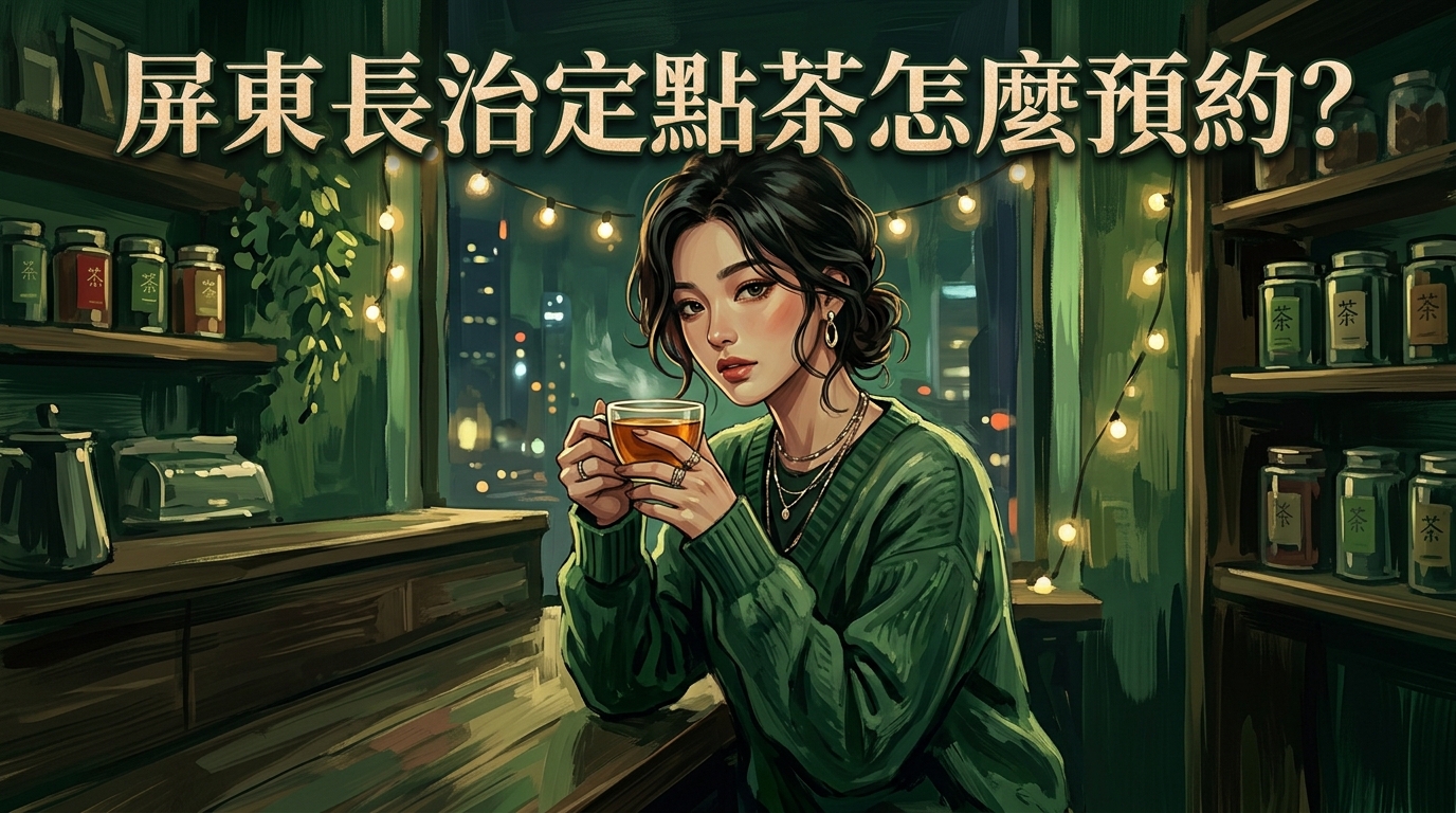 屏東長治定點茶怎麼預約?