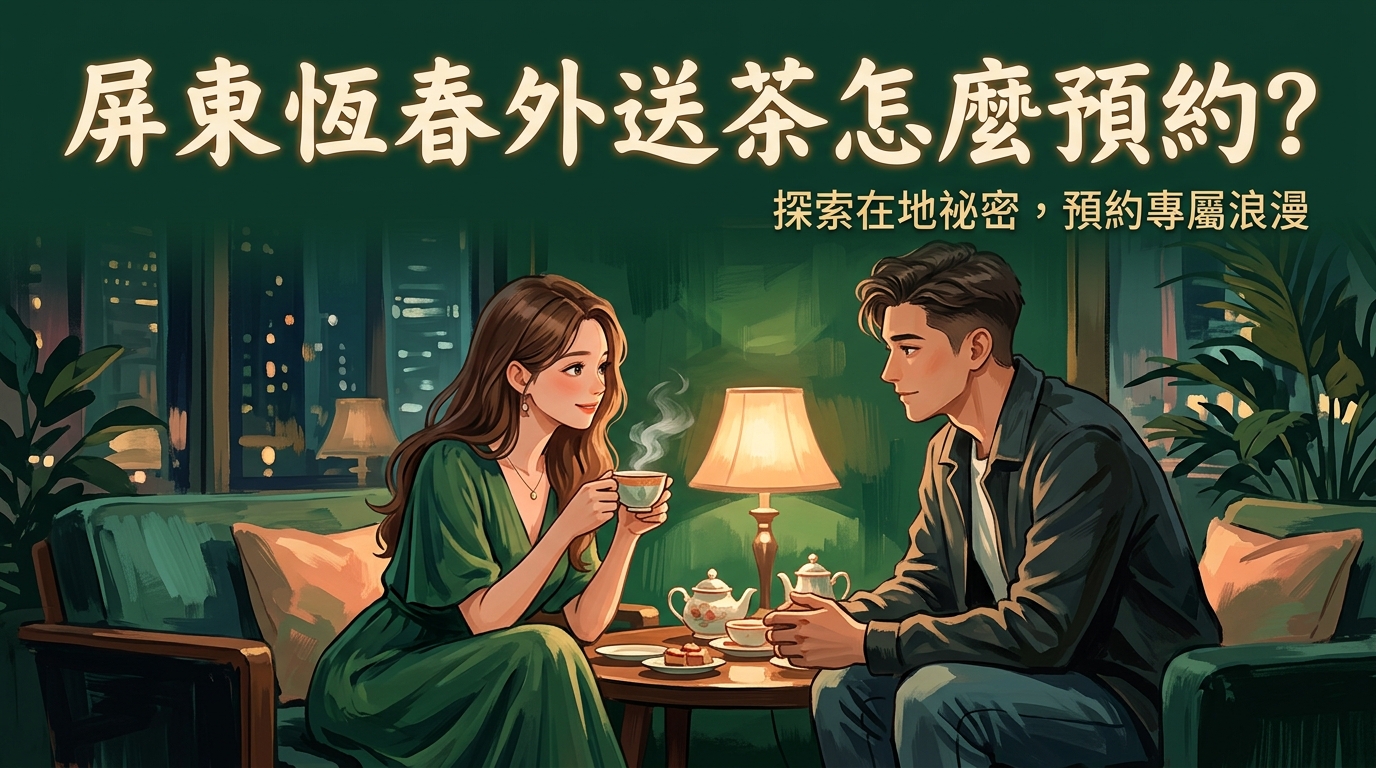 屏東恆春外送茶怎麼預約?