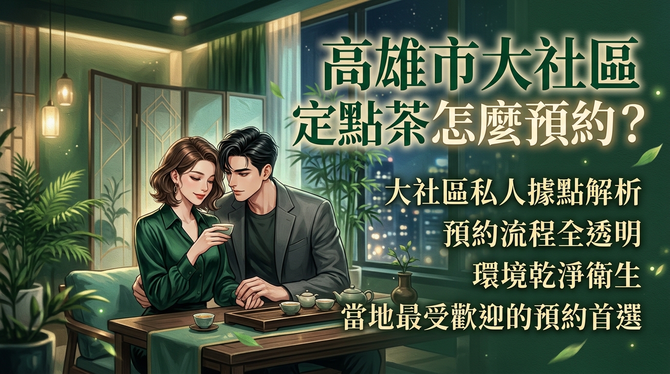 高雄市大社區定點茶怎麼預約？ 大社區私人據點解析，預約流程全透明，環境乾淨衛生，是當地最受歡迎的預約首選。