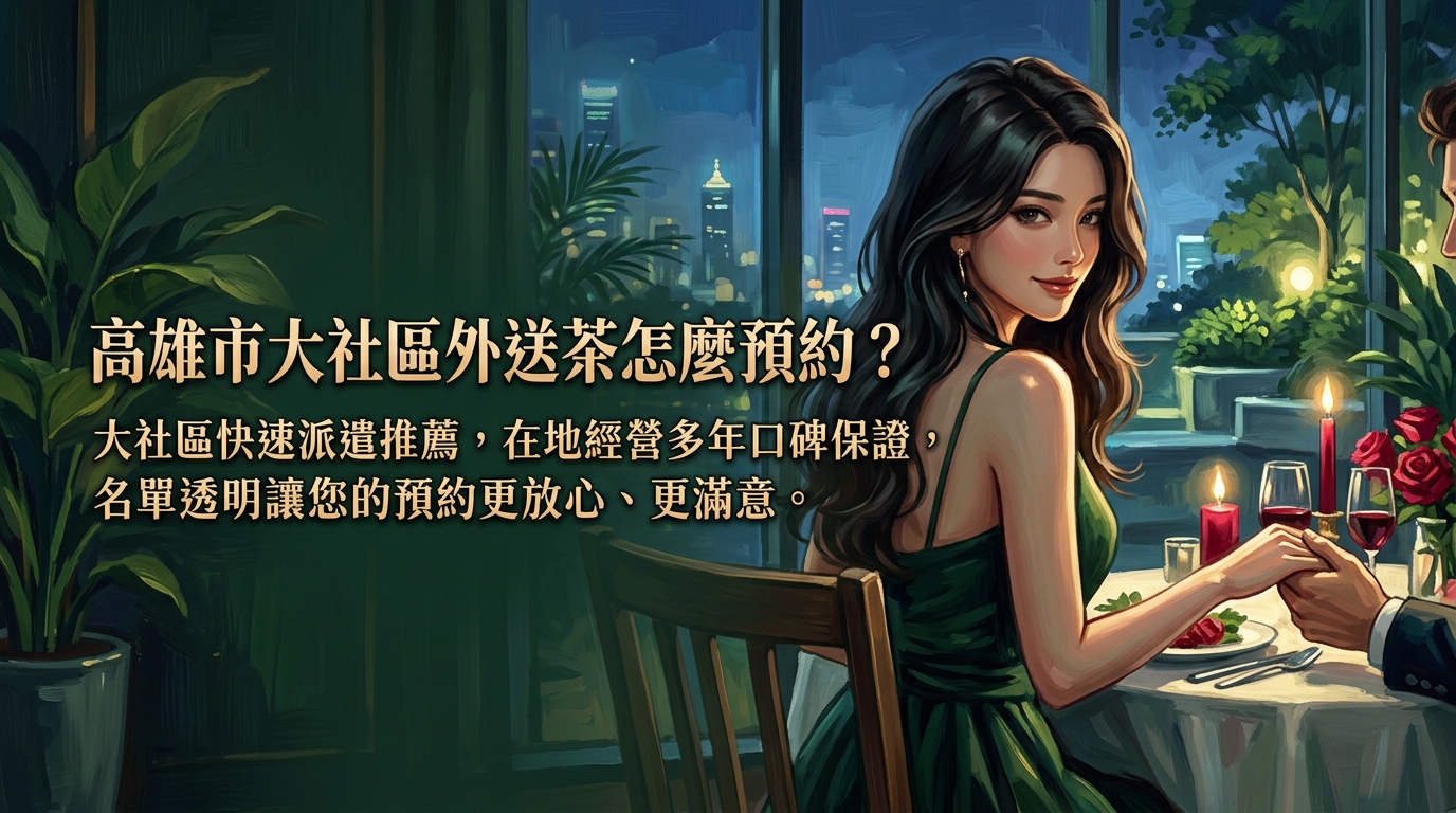 高雄市大社區外送茶怎麼預約? 大社區快速派遣推薦,在地經營多年口碑保證,名單透明讓您的預約更放心、更滿意。