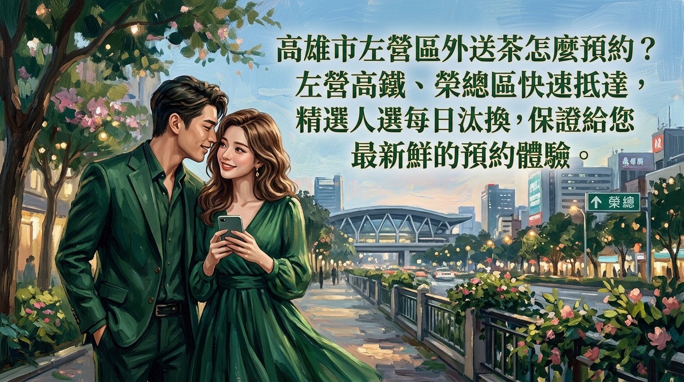 高雄市左營區外送茶怎麼預約? 左營高鐵、榮總區快速抵達,精選人選每日汰換,保證給您最新鮮的預約體驗。
