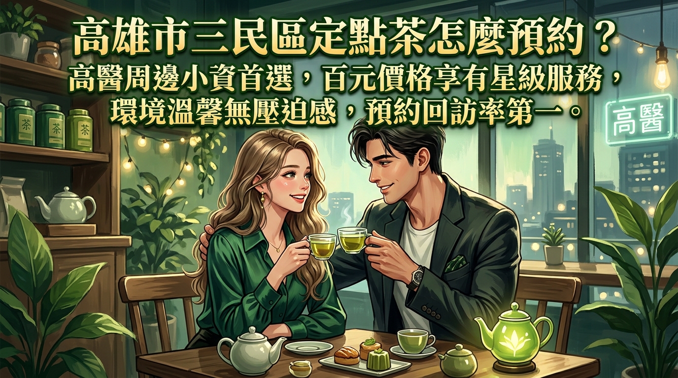 高雄市三民區定點茶怎麼預約? 高醫周邊小資首選,百元價格享有星級服務,環境溫馨無壓迫感,預約回訪率第一。