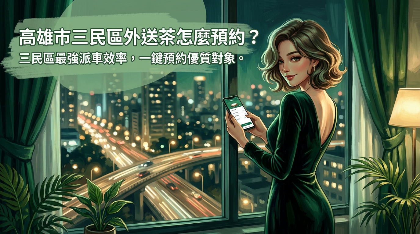 高雄市三民區外送茶怎麼預約? 三民區最強派車效率,不管是汽旅還是住家,一鍵預約優質對象即刻抵達,品質有保證。