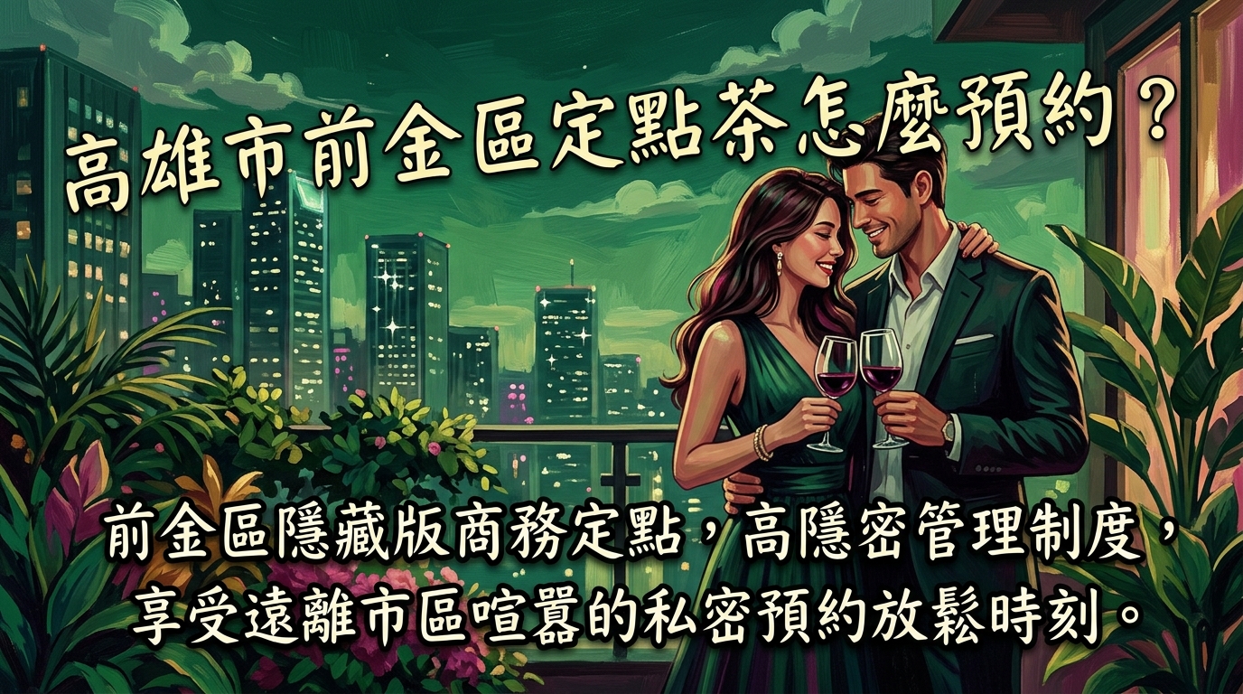 高雄市前金區定點茶怎麼預約? 前金區隱藏版商務定點,高隱密管理制度,享受遠離市區喧囂的私密預約放鬆時刻。