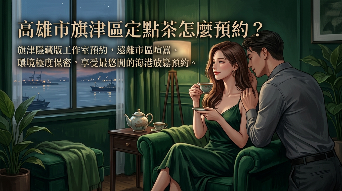 高雄市旗津區定點茶怎麼預約? 旗津隱藏版工作室預約,遠離市區喧囂、環境極度保密,享受最悠閒的海港放鬆預約。