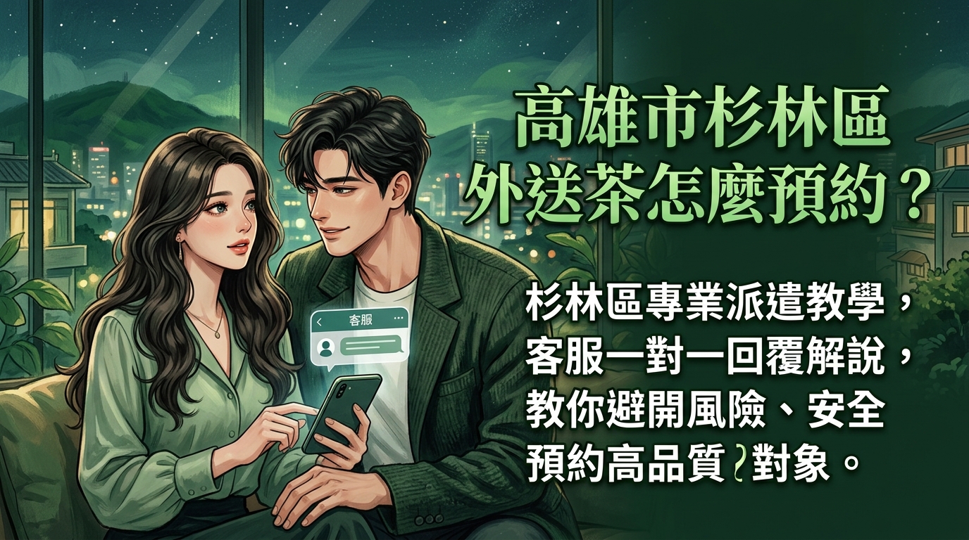 高雄市杉林區外送茶怎麼預約? 杉林區專業派遣教學,客服一對一回覆解說,教你避開風險、安全預約高品質對象。