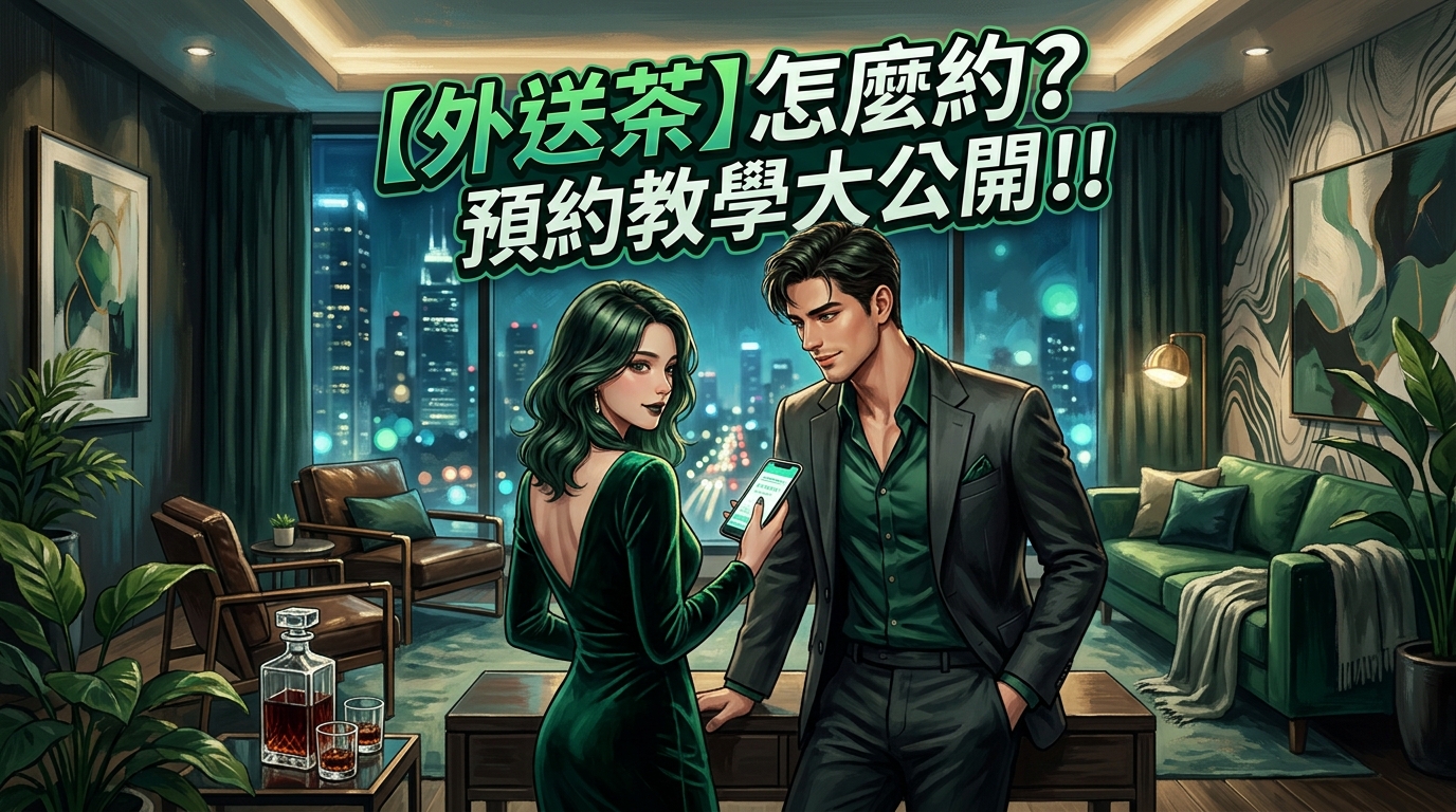 【外送茶】怎麼約? 預約教學大公開!!
