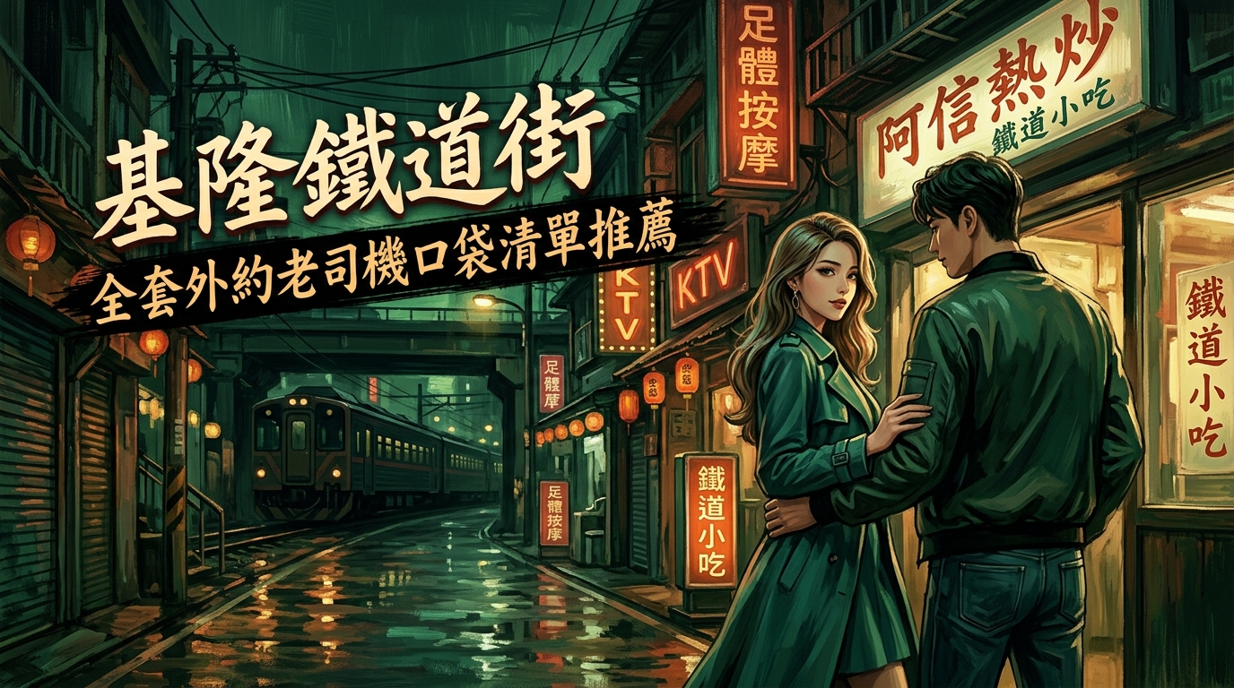 基隆鐵道街|全套外約老司機口袋清單推薦