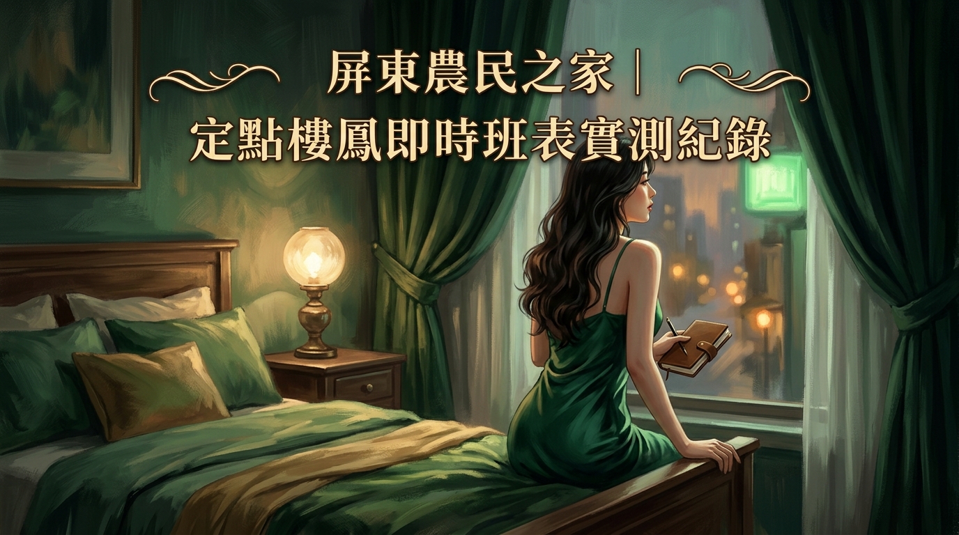 屏東農民之家｜定點樓鳳即時班表實測紀錄