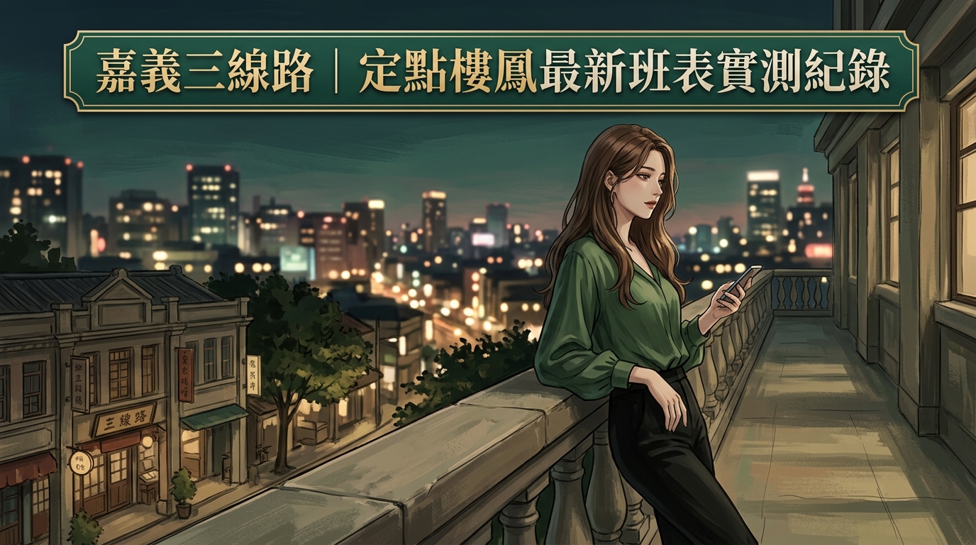 嘉義三線路|定點樓鳳最新班表實測紀錄