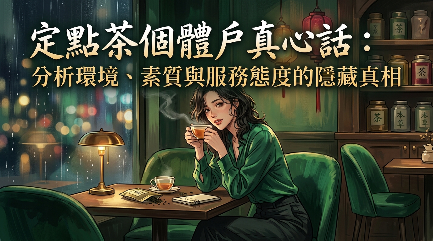 定點茶個體戶真心話:分析環境、素質與服務態度的隱藏真相