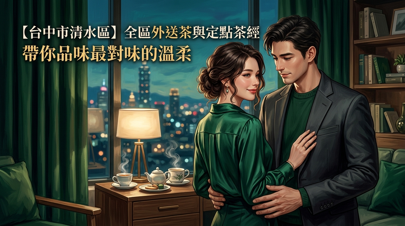 【台中市清水區】全區外送茶與定點茶經,帶你品味最對味的溫柔。