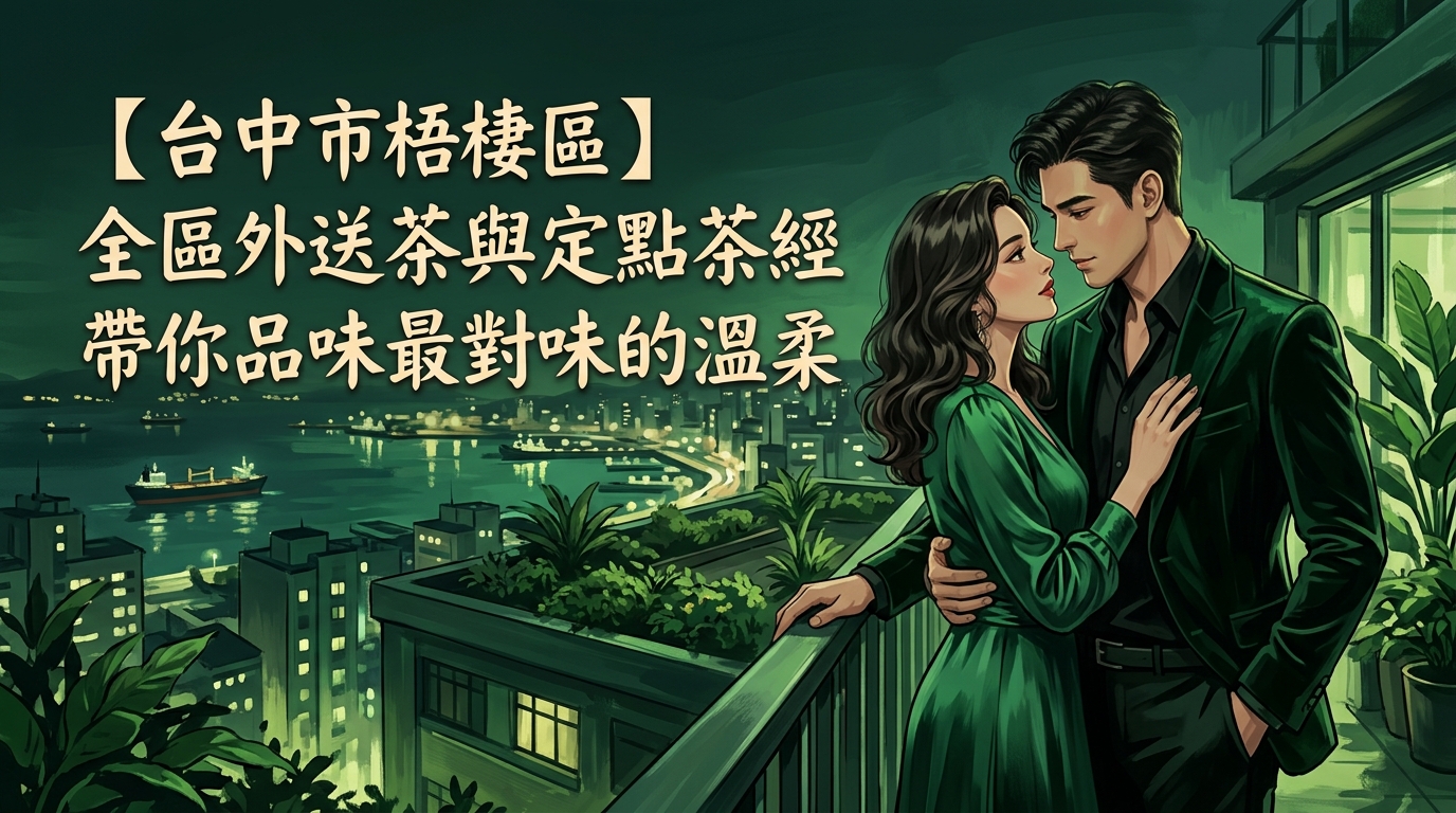 【台中市梧棲區】全區外送茶與定點茶經,帶你品味最對味的溫柔。